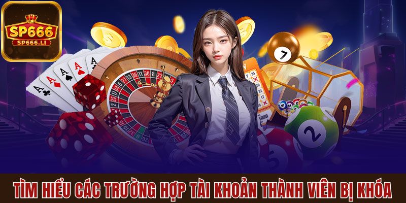 Tìm hiểu các trường hợp tài khoản thành viên bị khóa